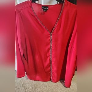 Plus size dress shirt